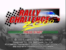 Rally Challenge 2000 Title Screen